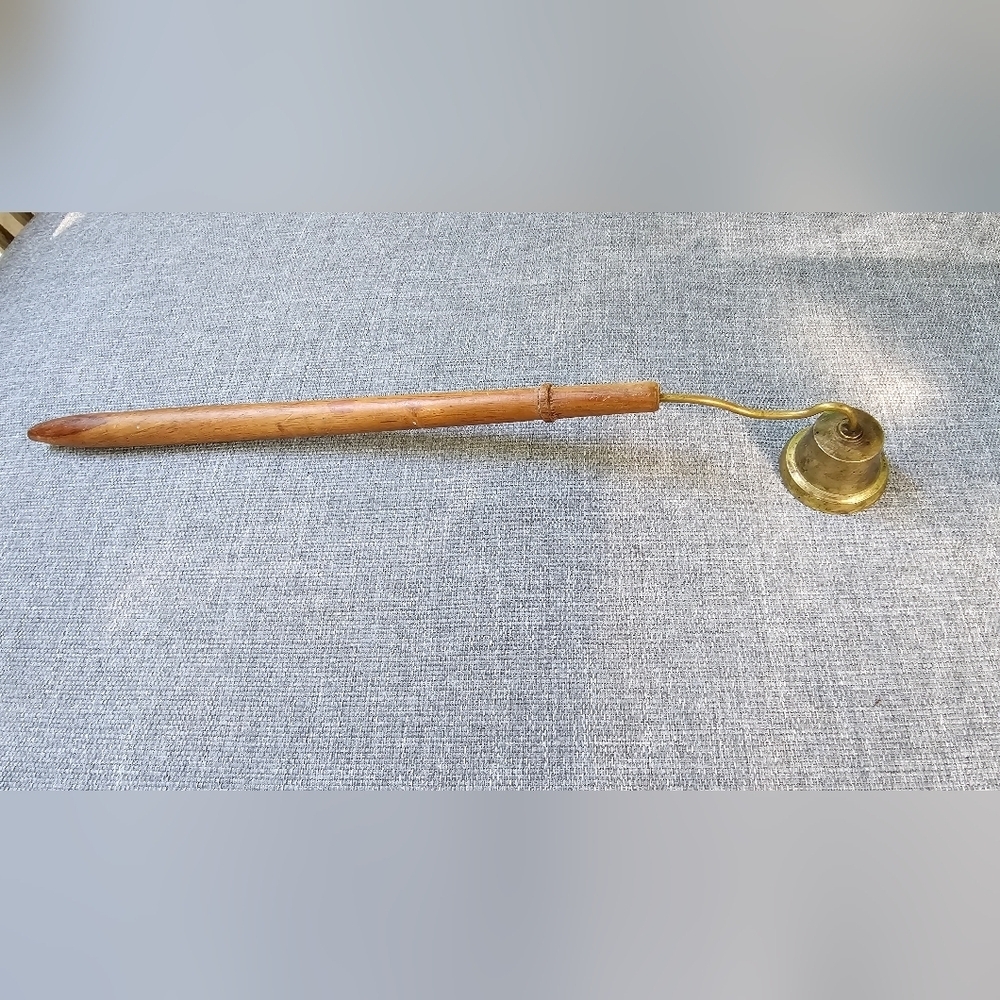 Vintage Brass Candle Snuffer